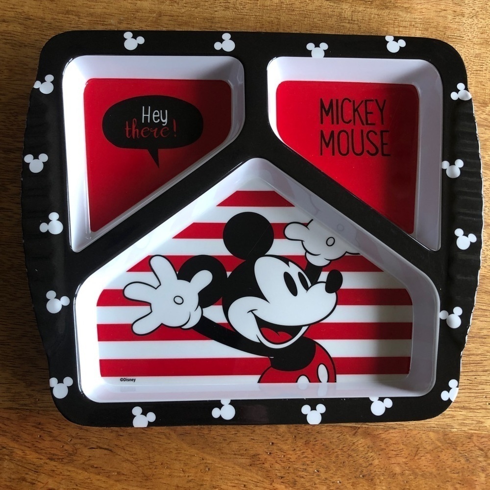 Mickey Mouse Plastic Plate
